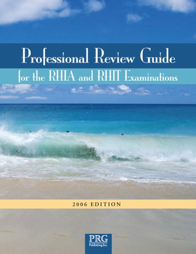 Imagen de archivo de Professional Review Guide for the RHIA and RHIT Examinations a la venta por ThriftBooks-Dallas