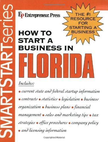 How to Start a Business in Florida (9781932156300) by Entrepreneur Press