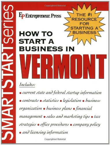 Imagen de archivo de How to Start a Business in Vermont a la venta por Better World Books