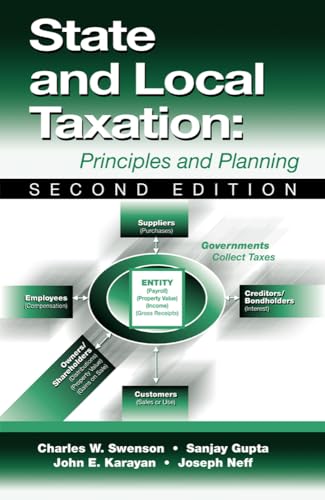 Imagen de archivo de State and Local Taxation: Principles and Practices a la venta por BooksRun