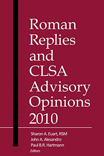 Beispielbild fr Roman Replies and CLSA Advisory Opinions 2010 zum Verkauf von GF Books, Inc.