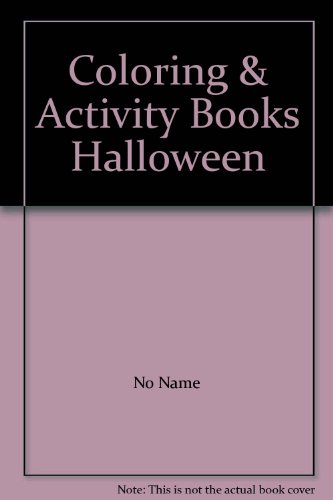 Beispielbild fr Halloween Coloring & Activity Books zum Verkauf von Wonder Book