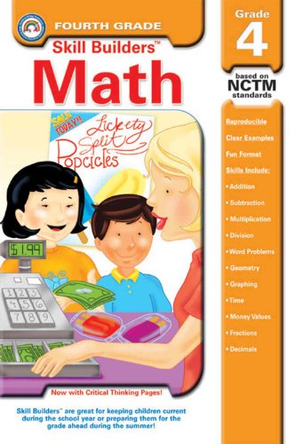 Imagen de archivo de Math, Grade 4 (Skill BuildersT) a la venta por Wonder Book