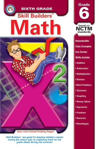 Imagen de archivo de Math, Grade 6 (Skillbuilders) a la venta por Front Cover Books