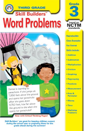 Imagen de archivo de Word Problems, Grade 3 a la venta por Better World Books