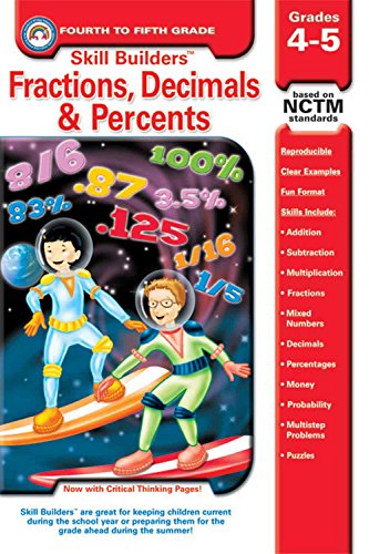 Imagen de archivo de Fractions, Decimals, Percents a la venta por Better World Books