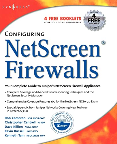9781932266399: Configuring NetScreen Firewalls