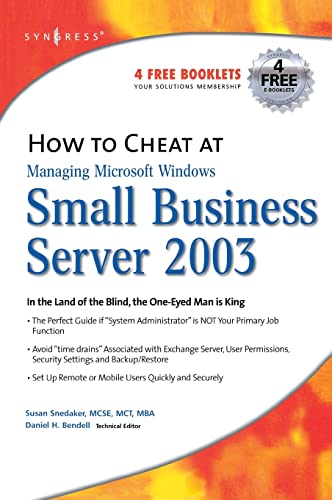 Stock image for How to Cheat at Managing Windows Small Business Server 2003 for sale by ThriftBooks-Atlanta