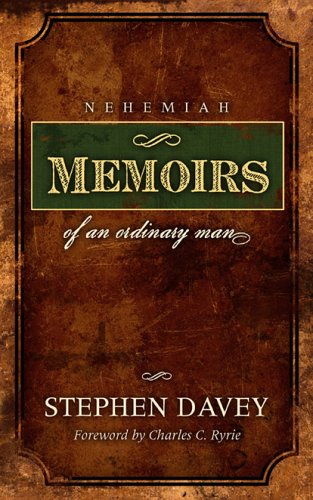 Beispielbild fr Nehemiah: Memoirs of an Ordinary Man zum Verkauf von Front Cover Books