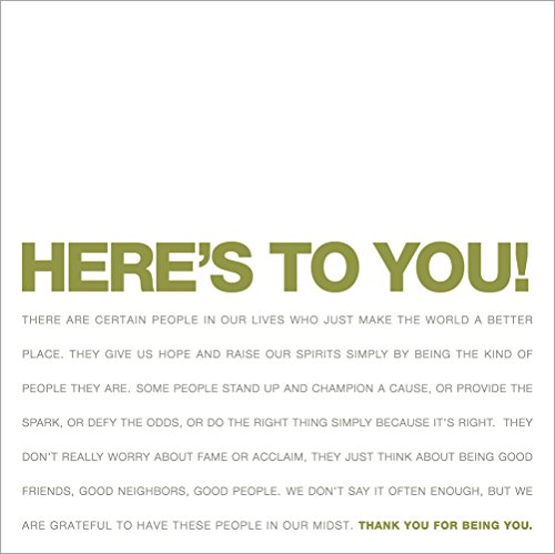 Imagen de archivo de Here's to You! a la venta por SecondSale