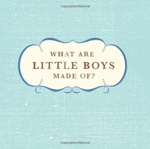 Beispielbild fr What Are Little Boys Made Of? zum Verkauf von Wonder Book