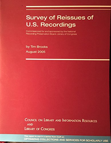 9781932326215: Survey of Reissues of U.S. Recordings