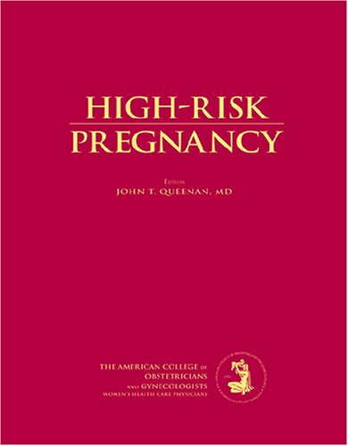 Beispielbild fr High-Risk Pregnancy zum Verkauf von HPB-Red