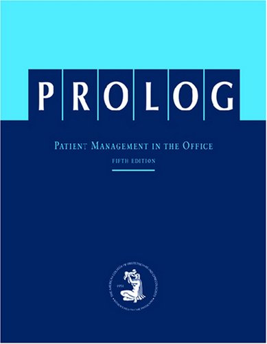 Immagine dell'editore per PROLOG: Patient Management in Office: Patient Management in the Office venduto da medimops