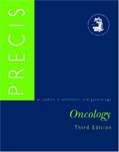 Imagen de archivo de Precis: Oncology (Acog, Precis: Oncology) a la venta por SecondSale