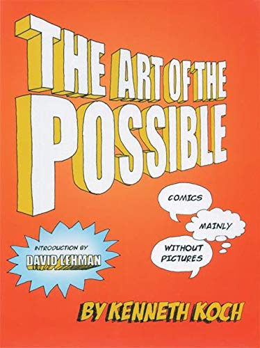 Beispielbild fr The Art of the Possible!: Comics Mainly Without Pictures zum Verkauf von Ergodebooks