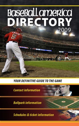 Stock image for Baseball America Directory 2009: Your Definitive Guide to the Game for sale by Star Canyon Books