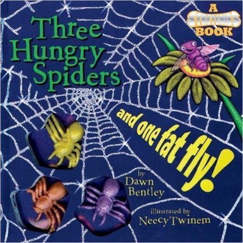 Stock image for Three Hungry Spiders and One Fat Fly! (Stretchies Book) for sale by Decluttr