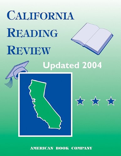 Stock image for California Reading Review: Standards 8-10 for sale by Hawking Books