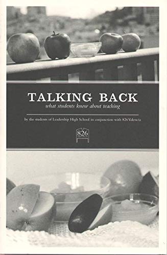 Stock image for Talking Back: What Students Know about Teaching for sale by medimops