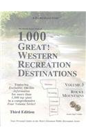 Stock image for The Double Eagle Guide to 1,000 Great! Western Recreation Destinations : Volume 3: Rocky Mountains for sale by Better World Books