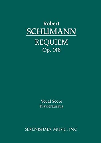 Stock image for Requiem, Op. 148: Vocal Score (Latin Edition) for sale by GF Books, Inc.