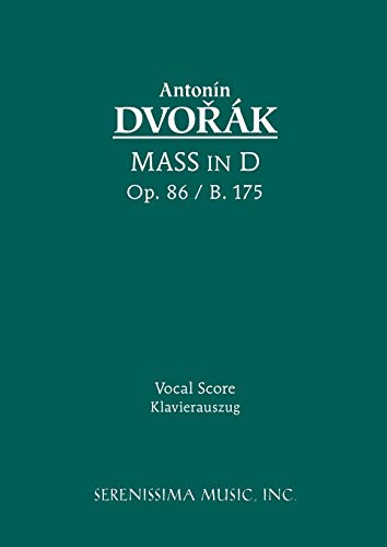 9781932419207: Mass In D, Op. 86 - Vocal Score