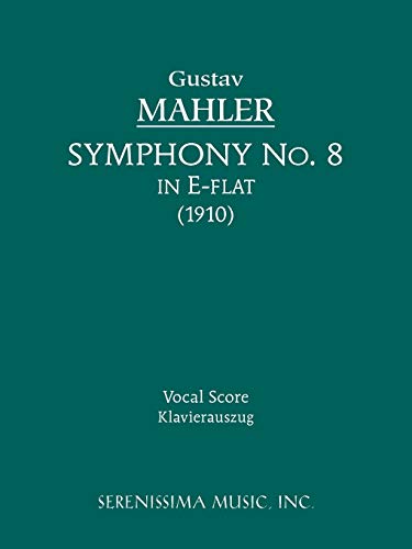 Imagen de archivo de Symphony No.8: Vocal score (Latin Edition) a la venta por Zoom Books Company