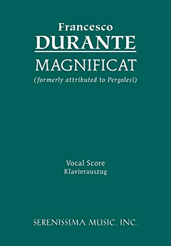 Beispielbild fr Magnificat : Vocal Score zum Verkauf von Better World Books