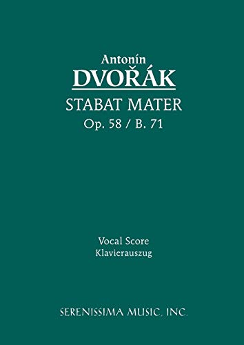 Stock image for Stabat Mater, Op. 58: Vocal score for sale by Chiron Media