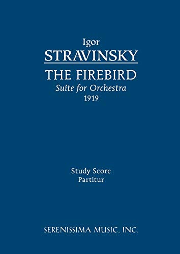 9781932419740: Firebird Suite, 1919 version: Study score