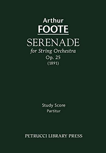 Beispielbild fr Serenade For String Orchestra, Op. 25 - Study Score zum Verkauf von Lucky's Textbooks