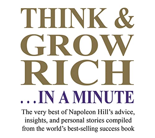 Stock image for Think and Grow Rich.In a Minute for sale by Bay Used Books