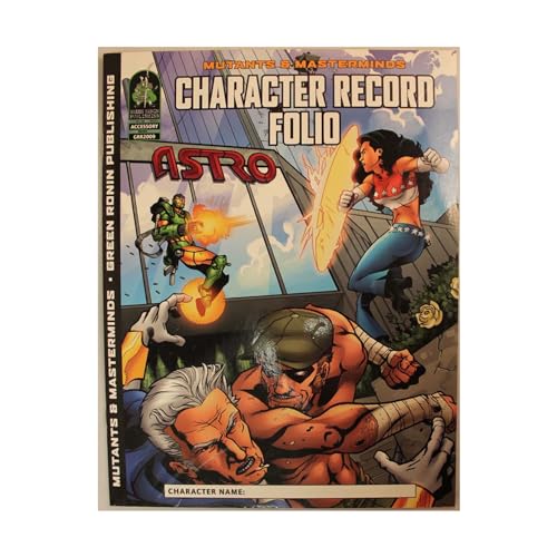 Imagen de archivo de Mutants Masterminds: Character Record Folio a la venta por GoldBooks