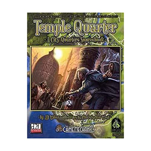 Beispielbild fr Temple Quarter - A City Quarters Sourcebook (Fantasy Supplements (Green Ronin Publishing) (d20)) zum Verkauf von Noble Knight Games