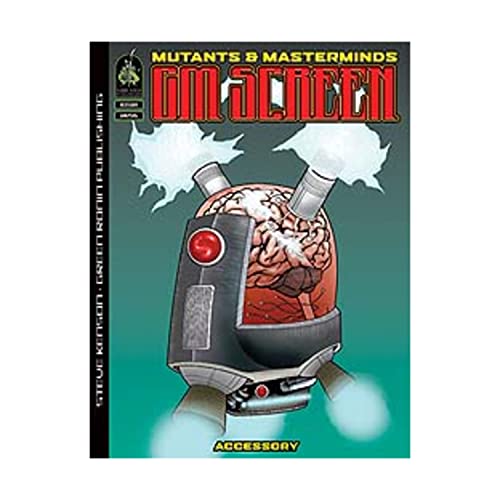 9781932442618: Mutants & Masterminds: Game Master's Screen 2nd Edition