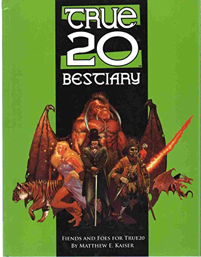 Beispielbild fr True20 Bestiary (True20 Adventure Roleplaying (Green Ronin Publishing)) zum Verkauf von Noble Knight Games