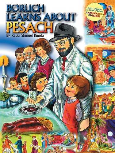 Imagen de archivo de Boruch Learns About Pesach - Laminated edition a la venta por Front Cover Books