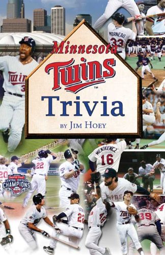 Beispielbild fr Minnesota Twins Trivia zum Verkauf von Better World Books