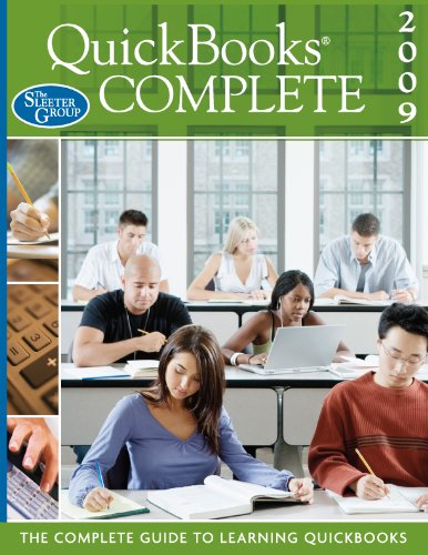 Stock image for QuickBooks Complete - Version 2009 by Doug Sleeter (2009) Spiral-bound for sale by HPB-Red