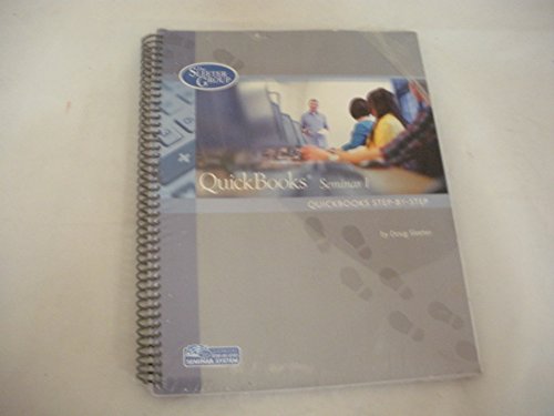Imagen de archivo de Learning QuickBooks Step by Step - Seminar I a la venta por ThriftBooks-Dallas
