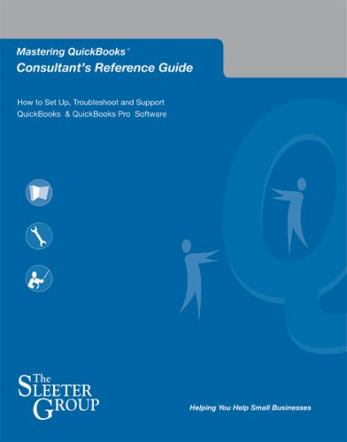 Imagen de archivo de QuickBooks Consultant's Reference Guide - Version 2007 a la venta por HPB-Red