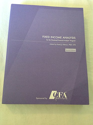 9781932495386: Title: Fixed Income Analysis for the Chartered Financial