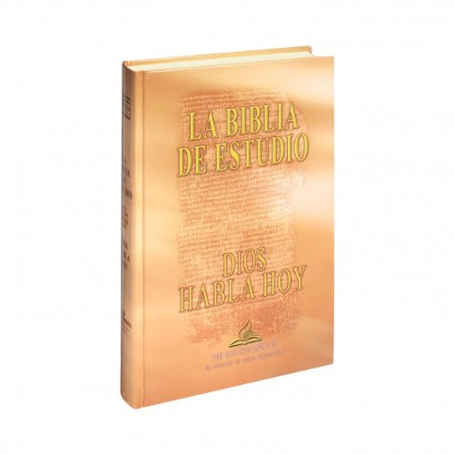 Stock image for Holy Bible: Dios Habla Hoy Hardcover Study Bible With Deuterocanonical Books (Spanish Edition) for sale by Book Deals