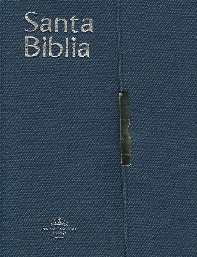 RVR 1960 pocket Bible Vinyl w/Conc & Snap Flx Blue (Spanish Edition) (9781932507652) by American Bible Society