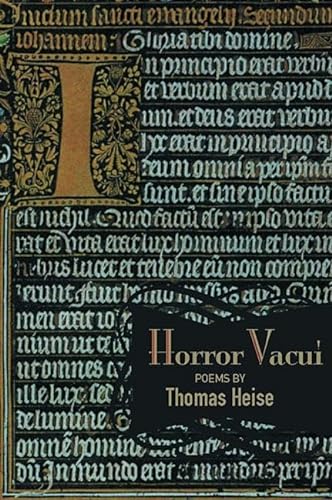 Stock image for Horror Vacui: Poems for sale by Bookmans