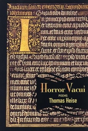 Imagen de archivo de Horror Vacui: Poems a la venta por ThriftBooks-Atlanta