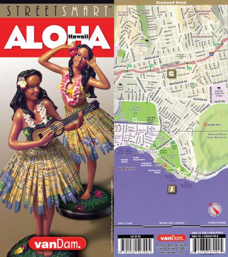 Stock image for StreetSmart? Hawaii Map by VanDam - Laminated pocket size City Street Map to Honolulu & the Hawaiian Islands including Oahu, The Big Island, Maui, . sights, museums, hotels and shopping for sale by SecondSale