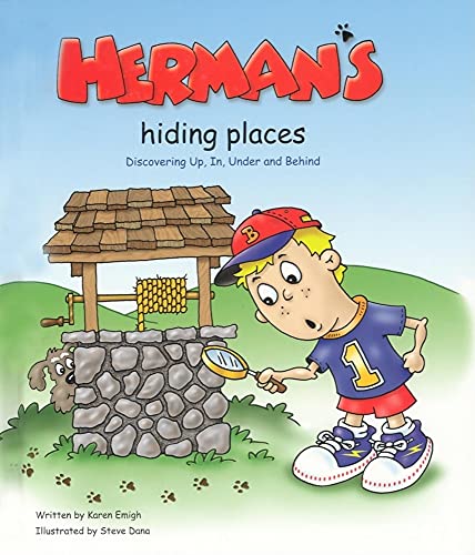 9781932565010: Herman's Hiding Places: Discovering Up, in, Under, and Behind