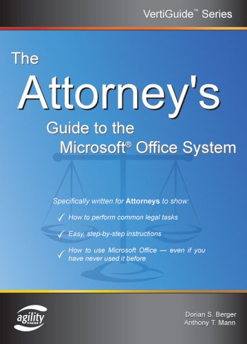 Imagen de archivo de The Attorney's Guide to the Microsoft Office System a la venta por ThriftBooks-Atlanta